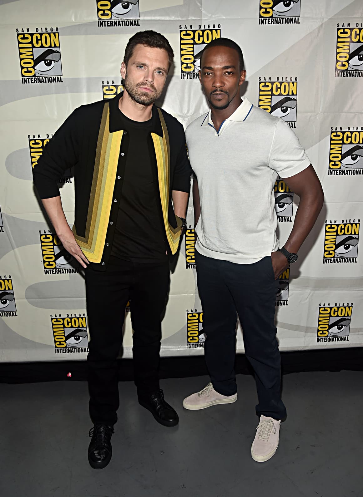 Sebastian Stan and Anthony Mackie