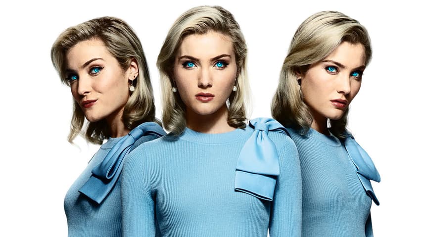 Skyler Samuels as the Frost Sisters in The Gifted