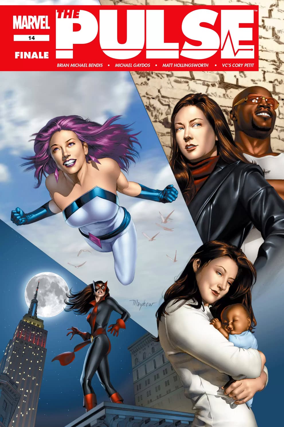 THE PULSE (2004) #14 cover by Mike Mayhew