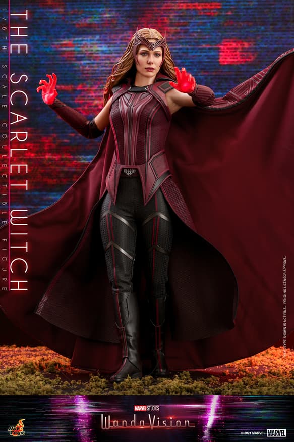 <a href=https://www.sideshow.com/manufacturers/hot-toys/>Hot Toys 1/6 Scale Scarlet Witch</a> / Sideshow - coming soon! 