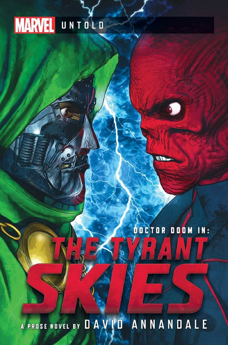 Cover to MARVEL UNOLD: THE TYRANT SKIES.