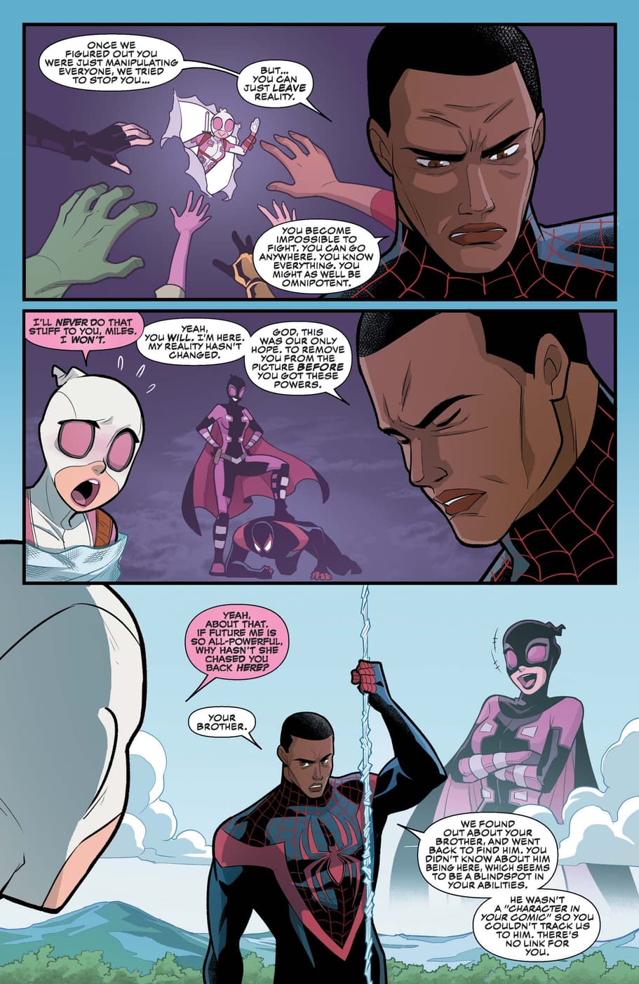 THE UNBELIEVABLE GWENPOOL (2016) #19 page by Christopher Hastings and Gurihiru