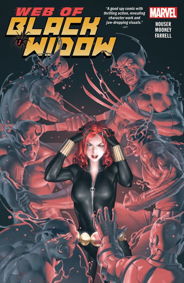 Cover to THE WEB OF BLACK WIDOW.