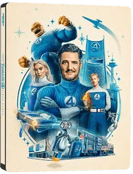 Marvel Studios' The Fantastic Four: First Steps Movie Buy Now Purchase Steelbook 4K