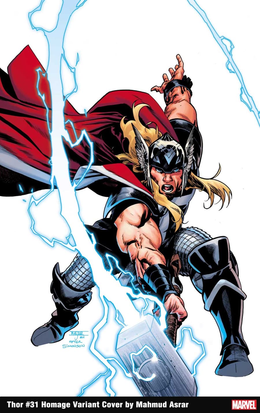 THOR #31 Homage Variant Cover by Mahmud Asrar