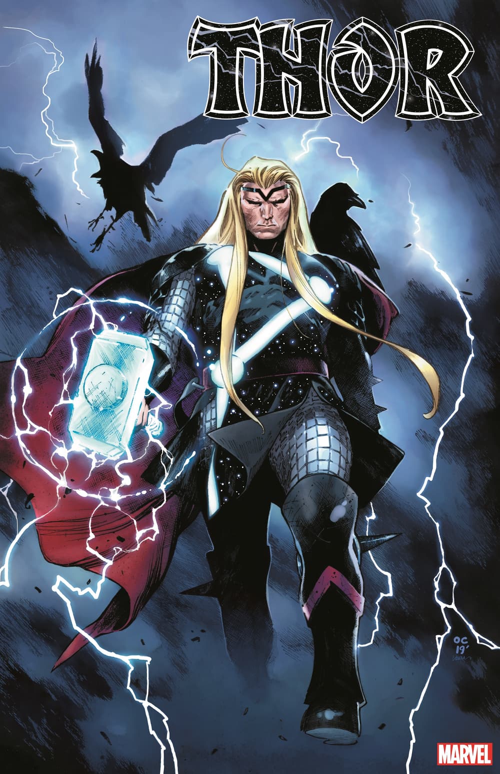 THOR #1 cover by Olivier Coipel and Laura Martin