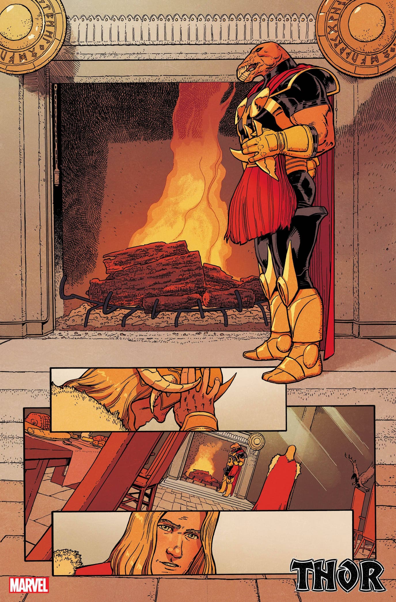 THOR #7 preview interiors by Aaron Kuder and Matt Wilson