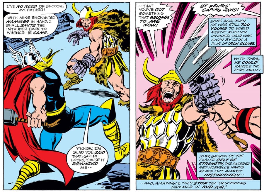 Roger “Red” Norvell as Thor!