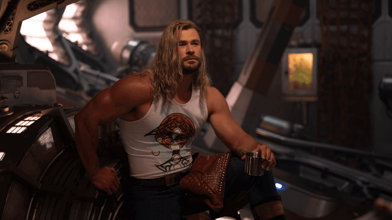 Chris Hemsworth Shares Photo of Daughter on Thor Set