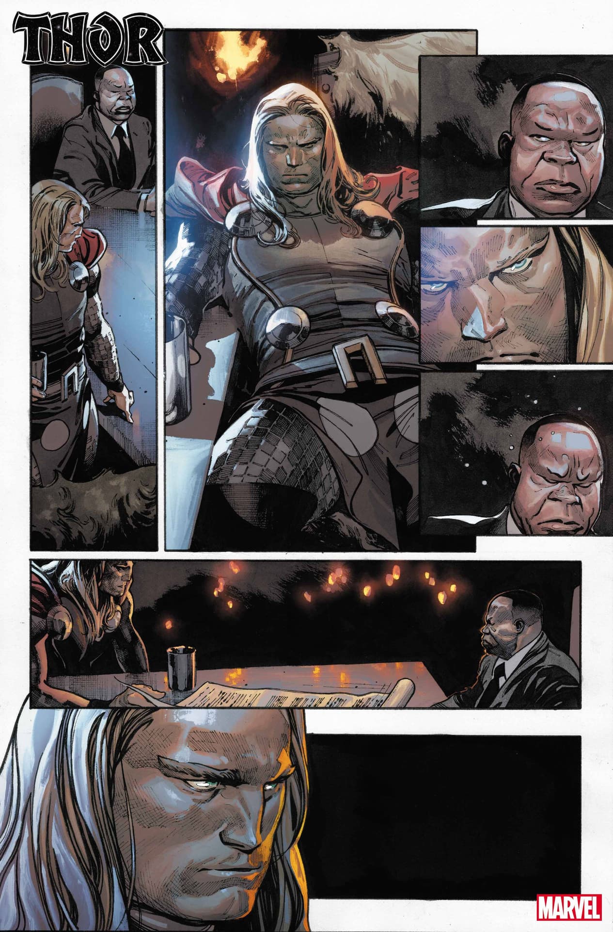 Thor #24 artwork by Olivier Coipel