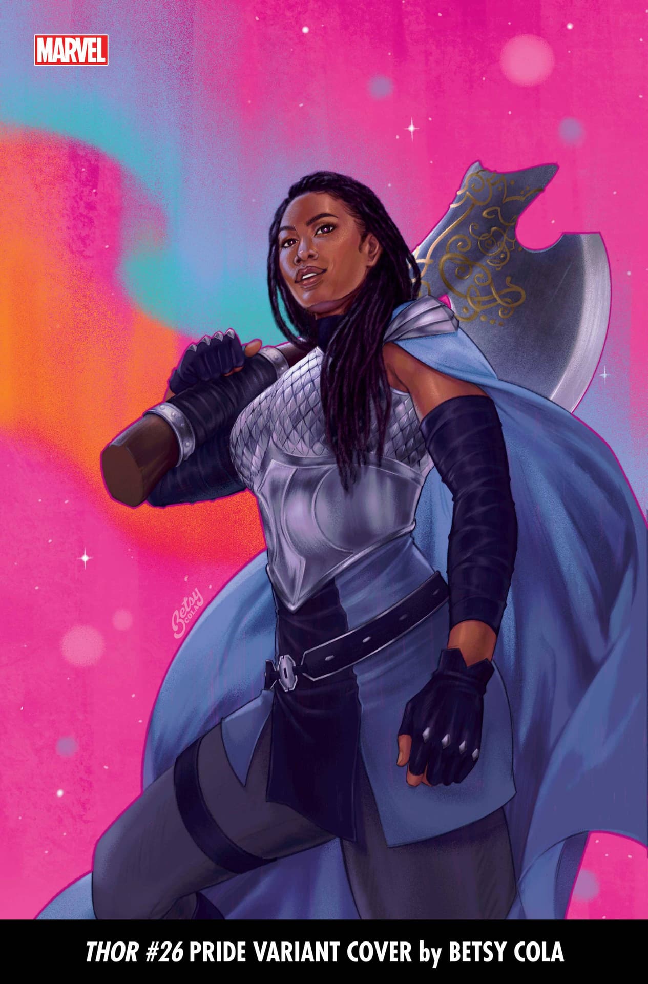 Thor #26 Pride Variant Cover by Betsy Cola