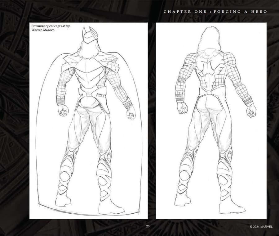 'Marvel Studios' The Infinity Saga - Thor: The Art of the Movie' interior page