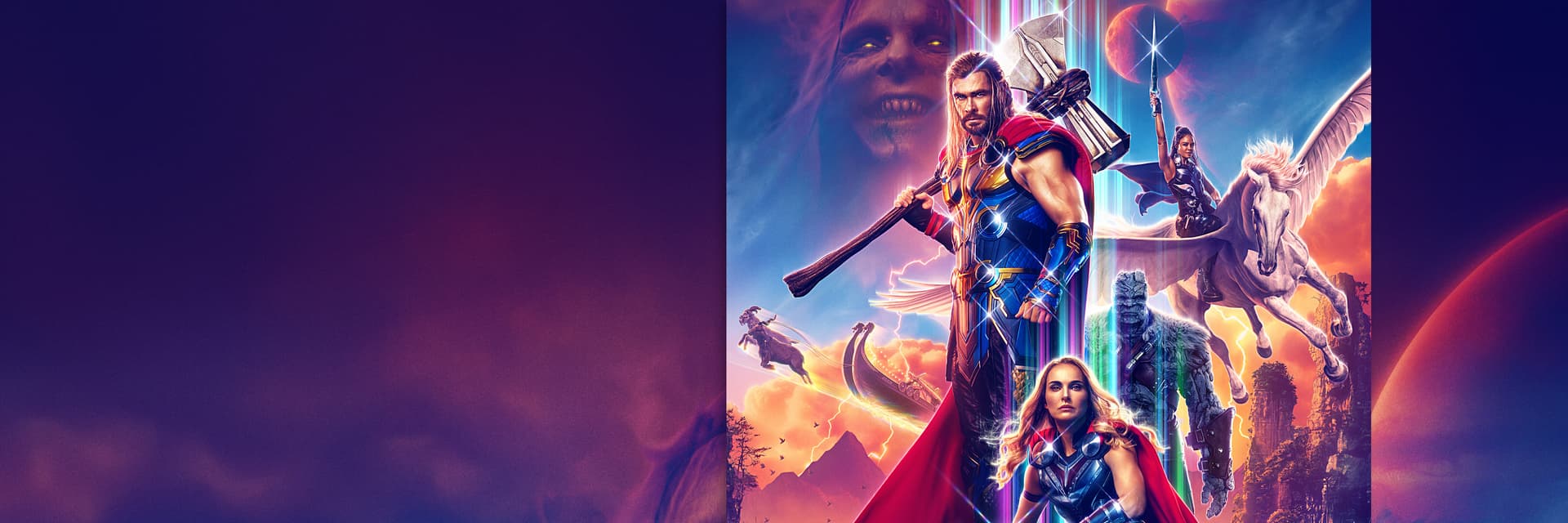 Marvel Studios' Thor: Love and Thunder Thor 4 Movie Poster