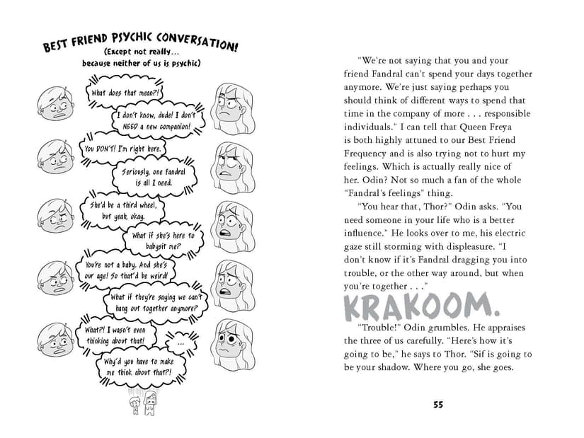 Preview from Thor Quest: Hammers of the Gods.