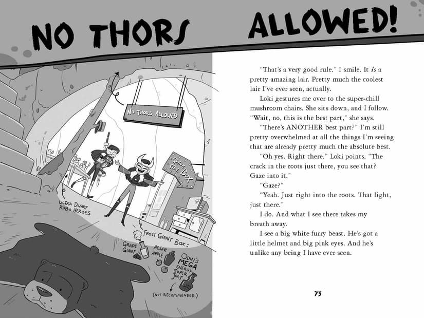 Preview from Thor Quest: Hammers of the Gods.