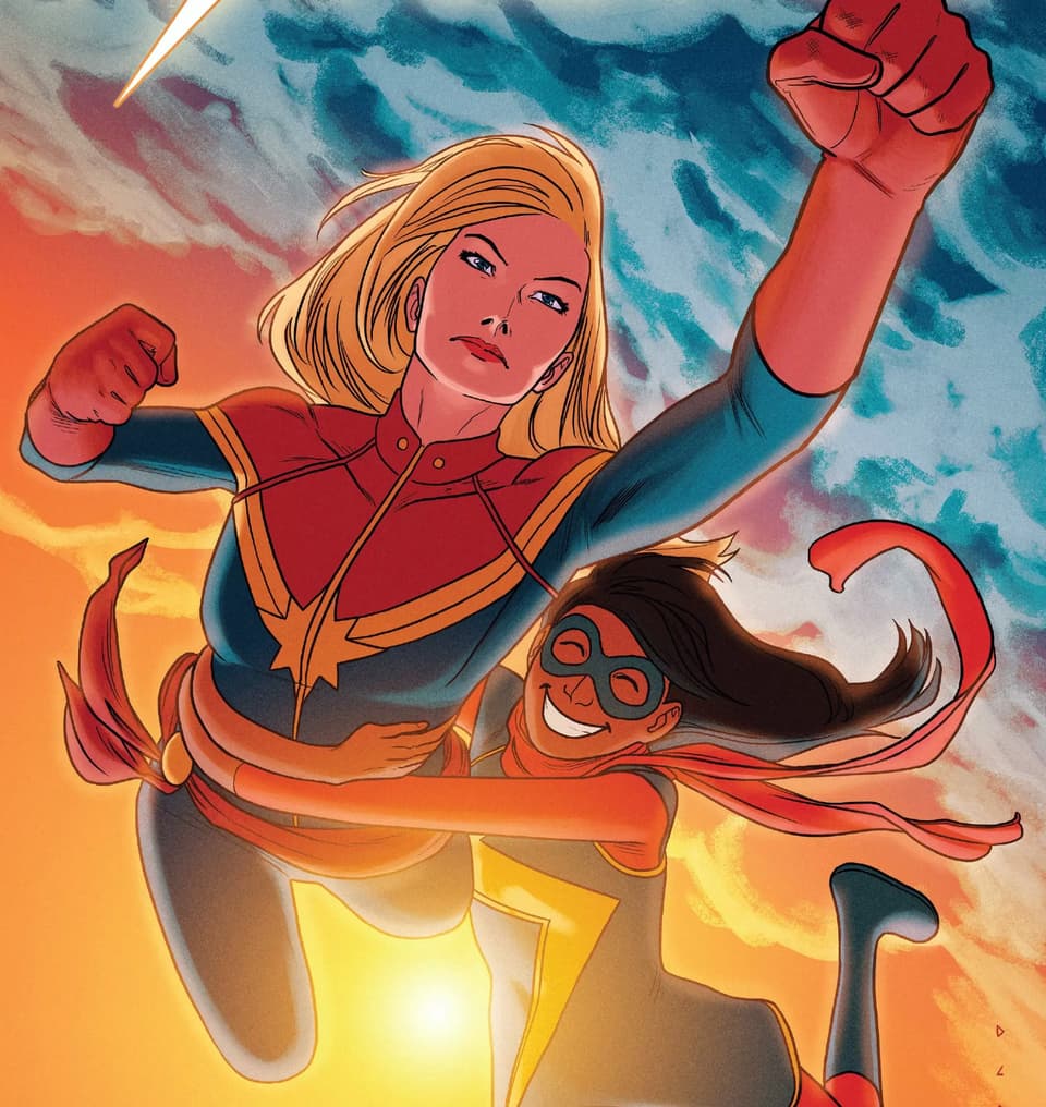 From the cover to MS. MARVEL (2014) #17 by Kris Anka.