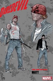 DAREDEVIL #20 character designs by Marco Checchetto