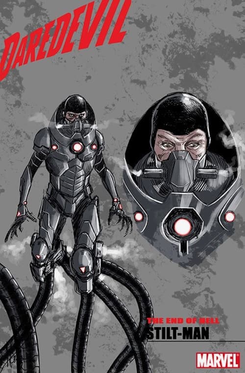DAREDEVIL #20 character designs by Marco Checchetto