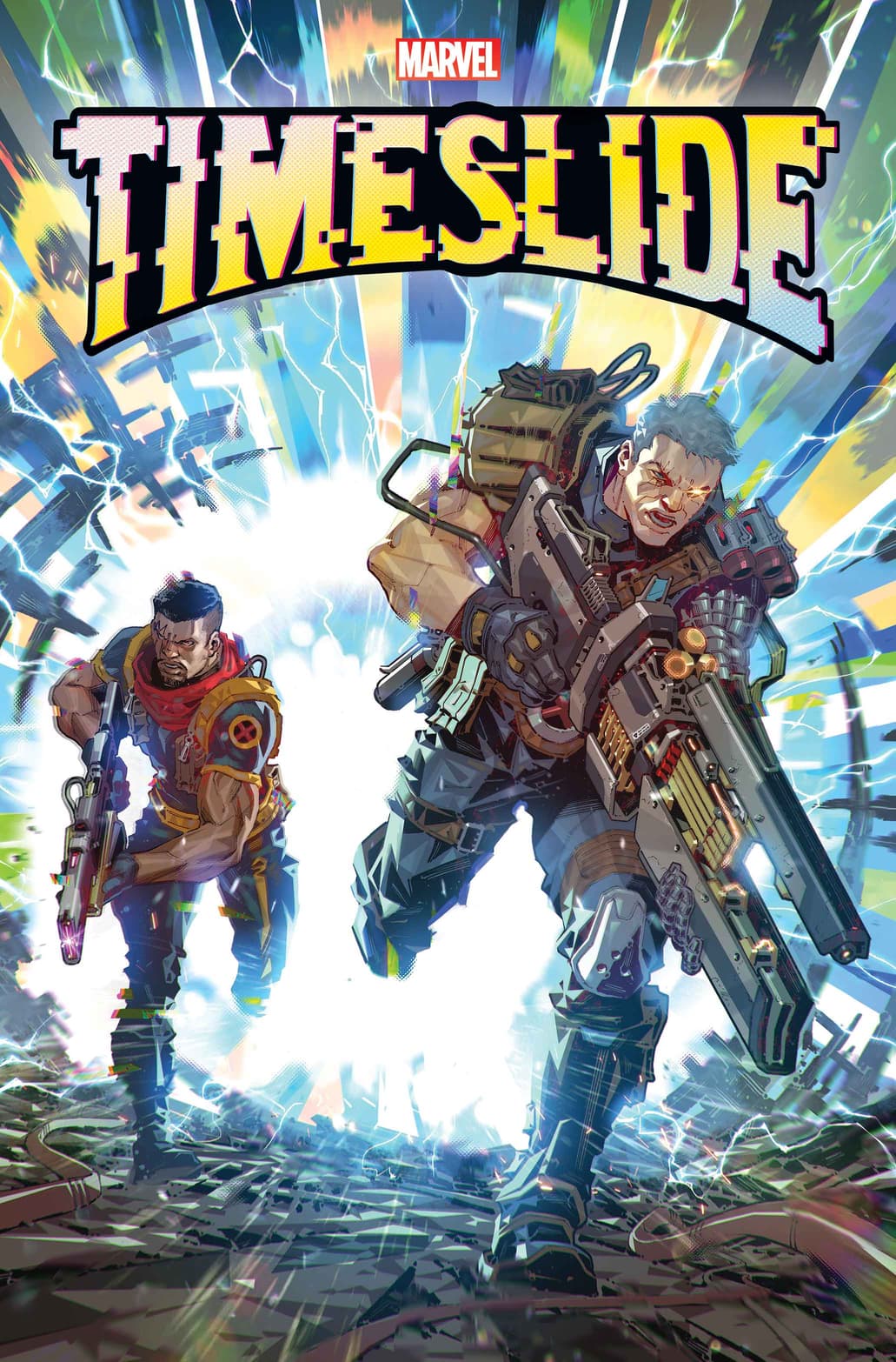 TIMESLIDE #1 Cover by Kael Ngu