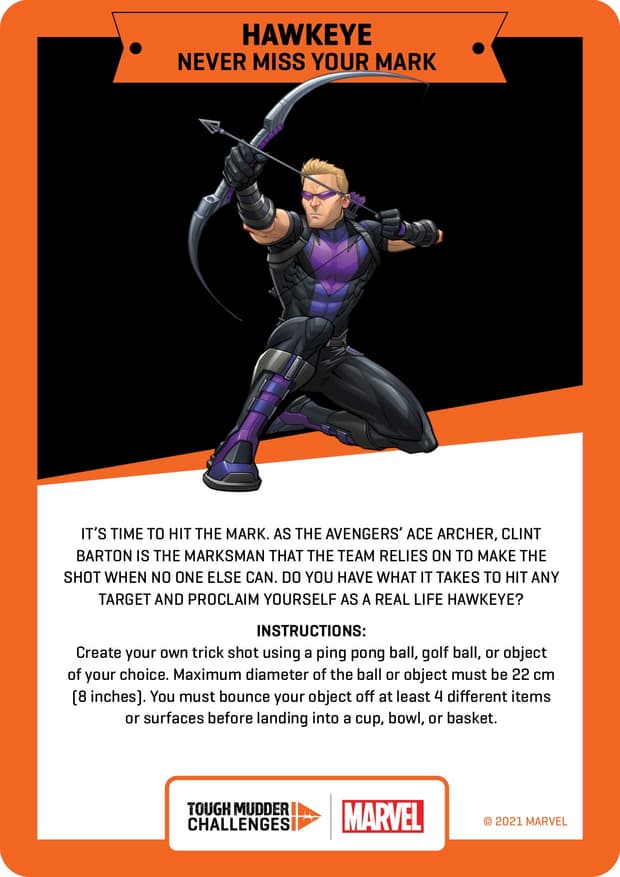 Tough Mudder Challenges: Marvel Series - Avengers