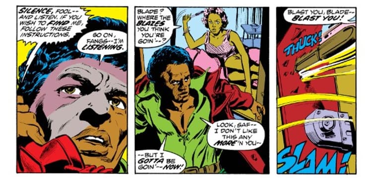 TOMB OF DRACULA (1972) #12 panels by Marv Wolfman and Gene Colan
