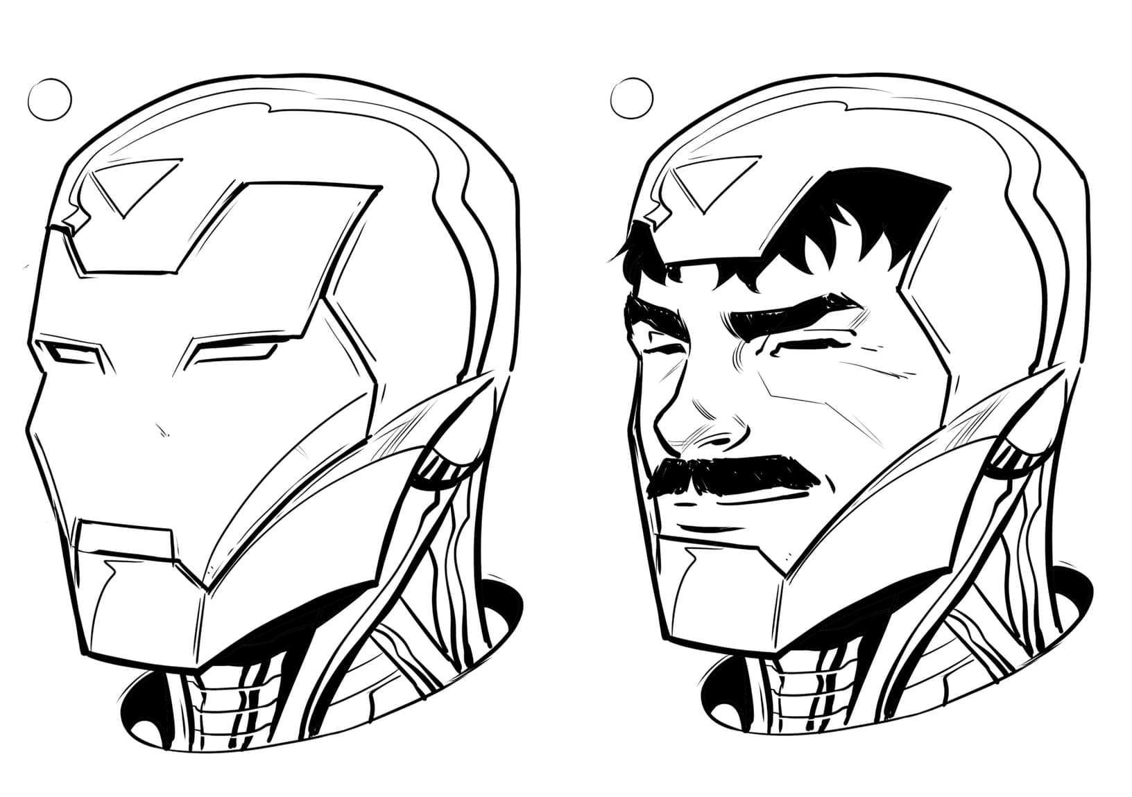 How to Draw Iron Man