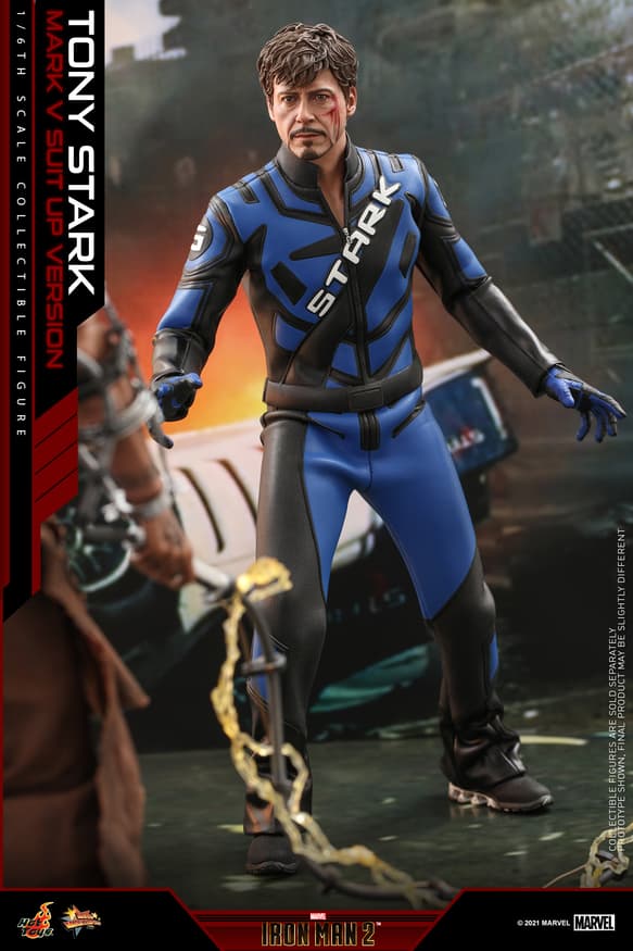 Tony Stark Mark V Suit Up