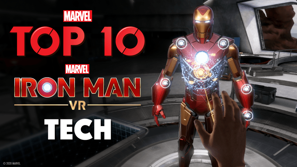Marvel’s Iron Man VR: Counting Down Tony Stark’s Top Tech