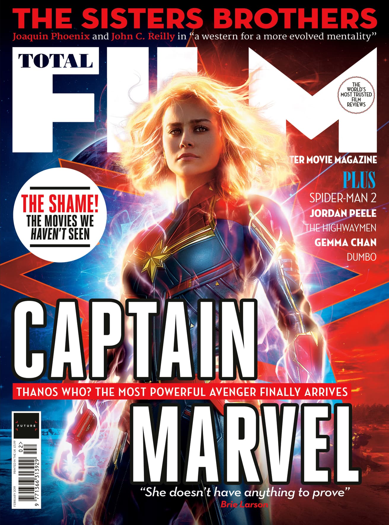 Total Film - Captain Marvel cover