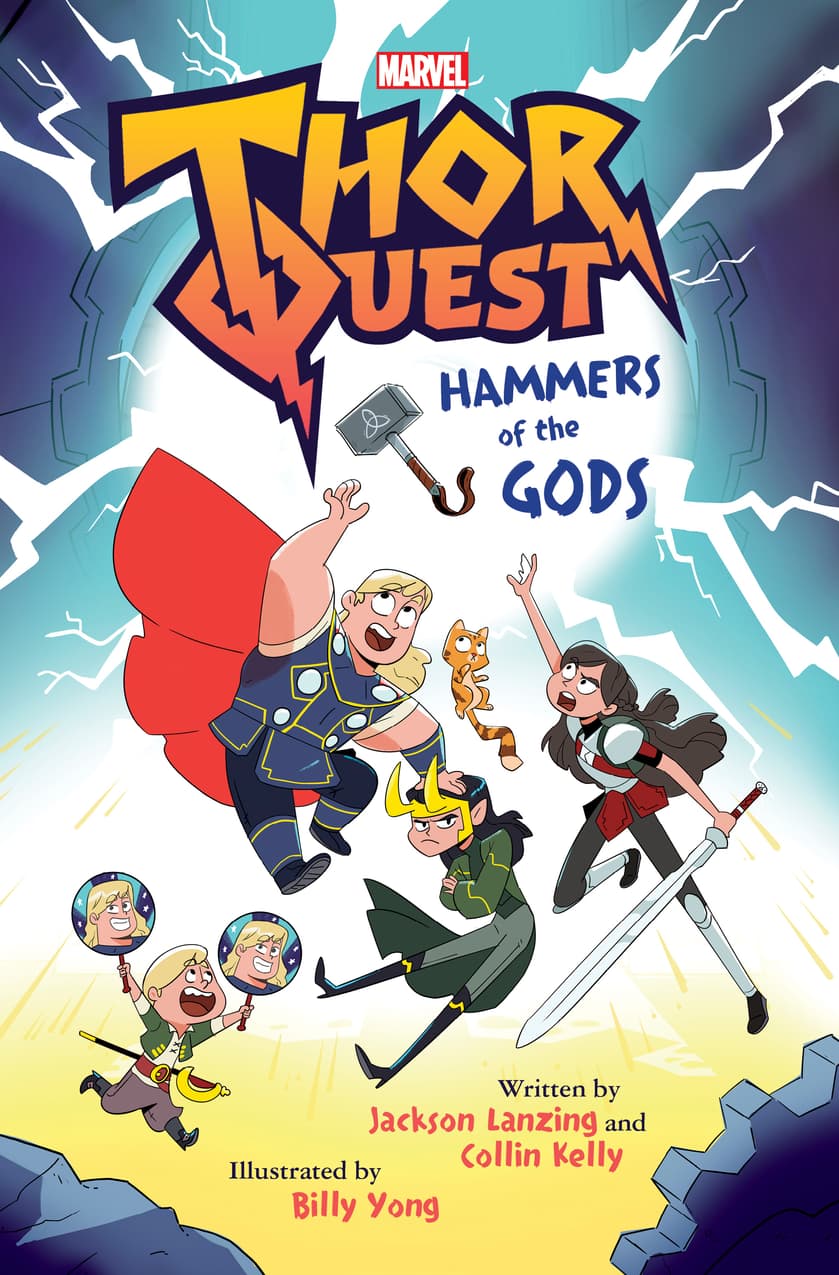 Cover to Thor Quest: Hammers of the Gods by Billy Yong.