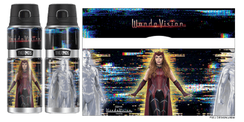 Scarlet Witch and The Vision 24 oz. Stainless Steel Bottle / Amazon - coming soon!
