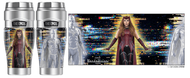 Scarlet Witch and The Vision 16 oz. Travel Tumbler / Amazon - coming soon!