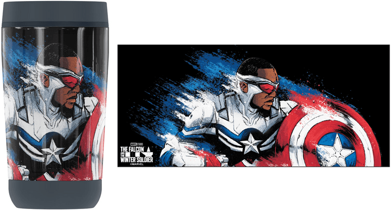 Captain America Drinkware / Amazon - coming soon