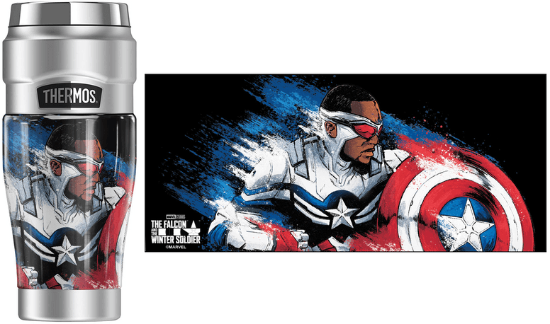 Captain America Drinkware / Amazon - coming soon
