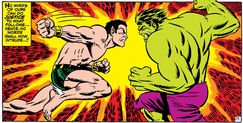 Namor vs Hulk