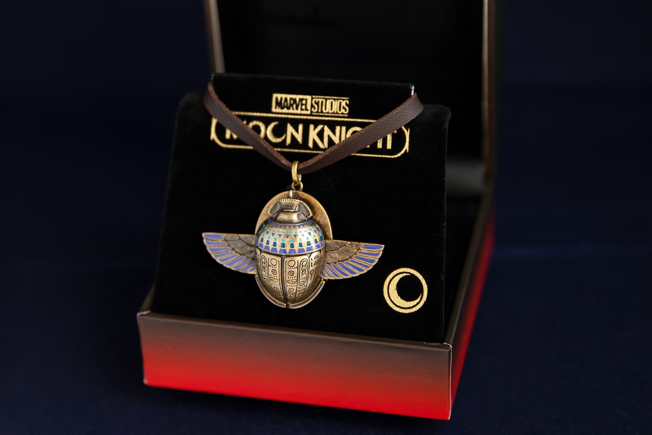 Scarab Compass Pendant / shop it <a href=https://www.rocklove.com/products/marvel-x-rocklove-moon-knight-scarab-compass-pendant>here</a>
