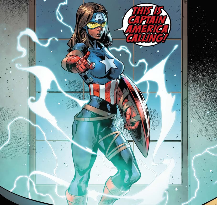 Cap calling in U.S.AVENGERS (2017) #1! 