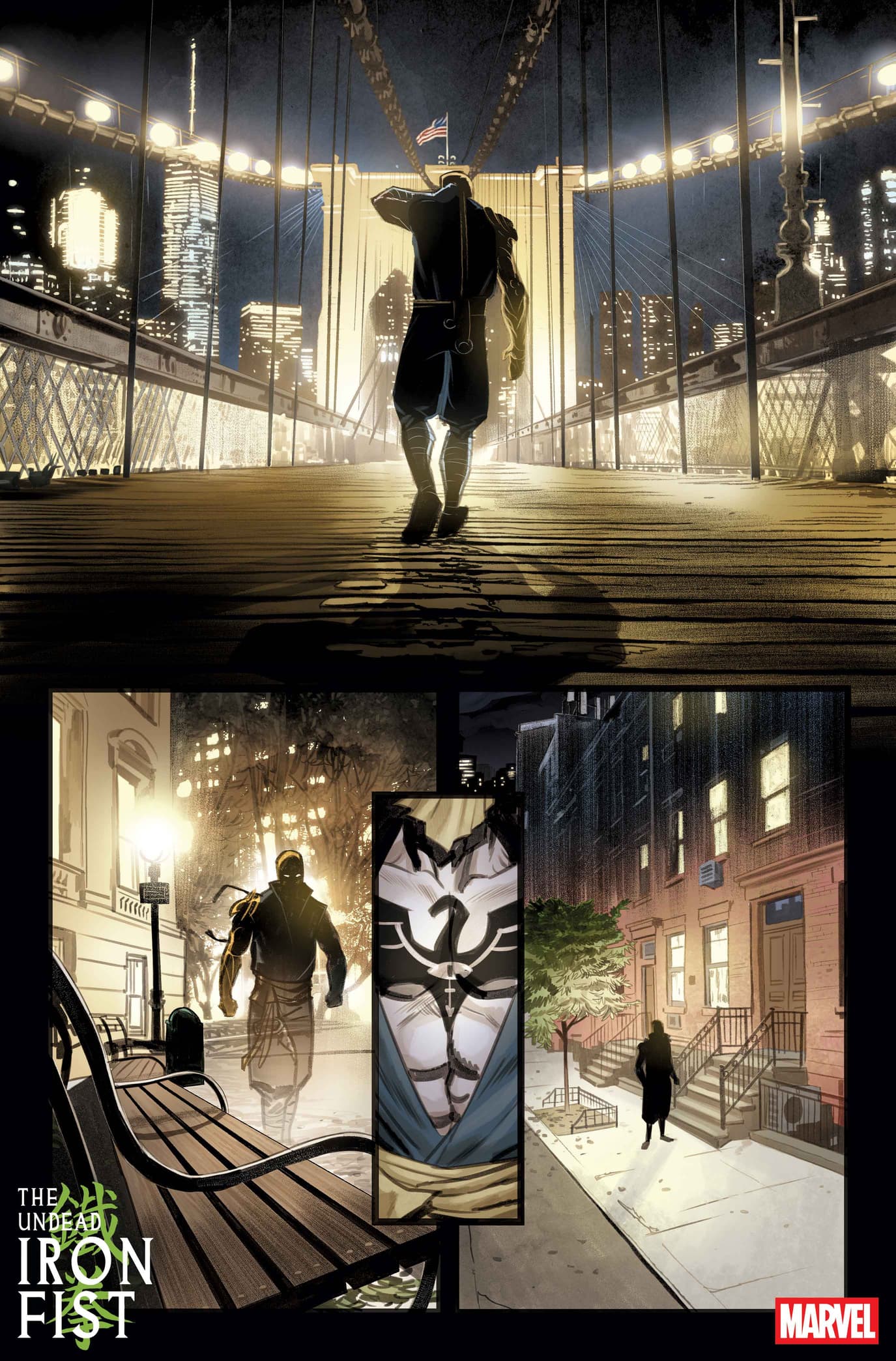 THE UNDEAD IRON FIST #1 Art by Fran Galan