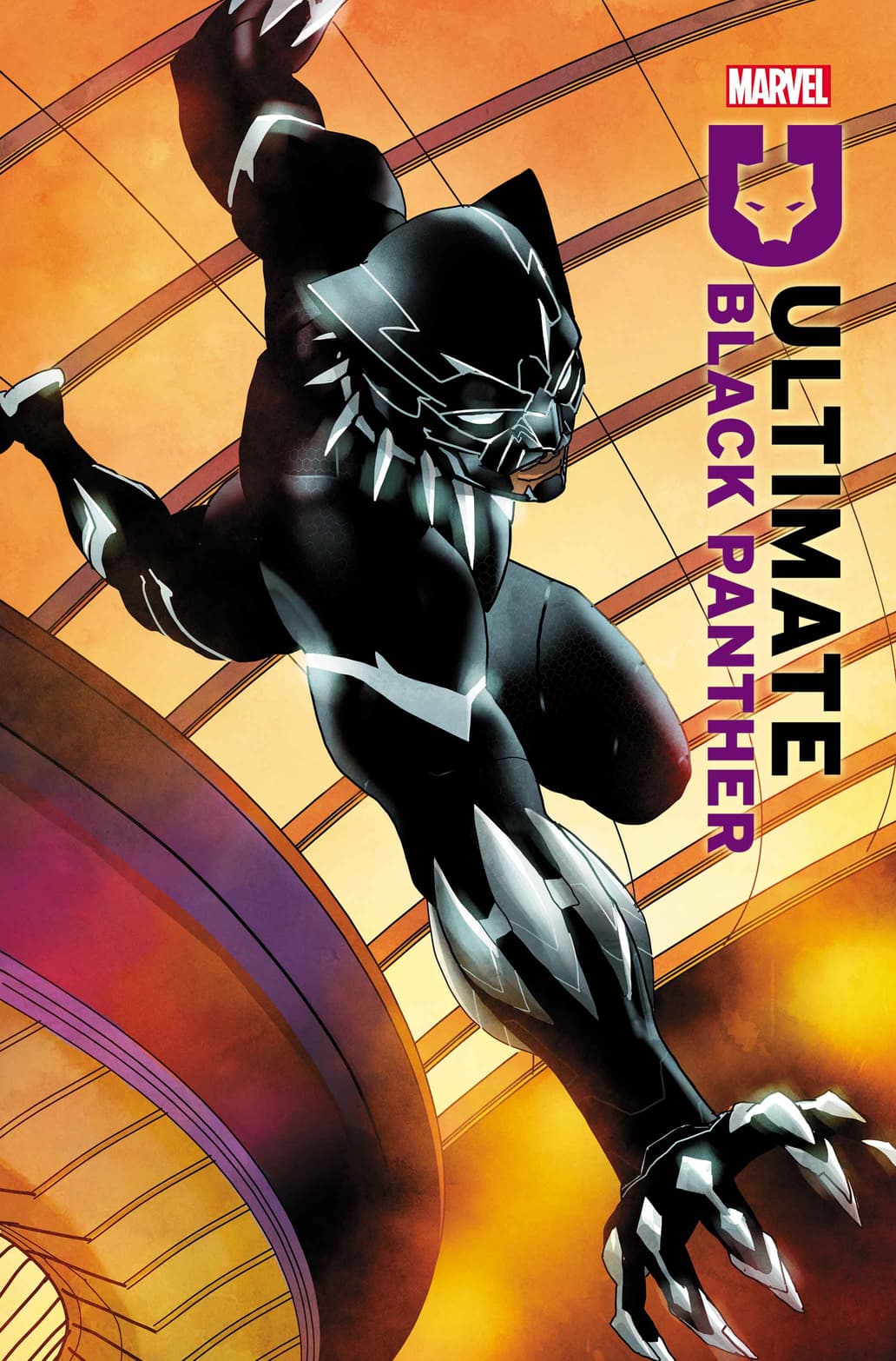 ULTIMATE BLACK PANTHER #1 variant cover by Travel Foreman