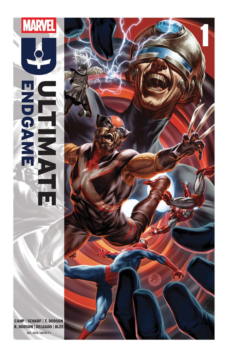 ULTIMATE ENDGAME (2025) #1 cover by Mark Brooks
