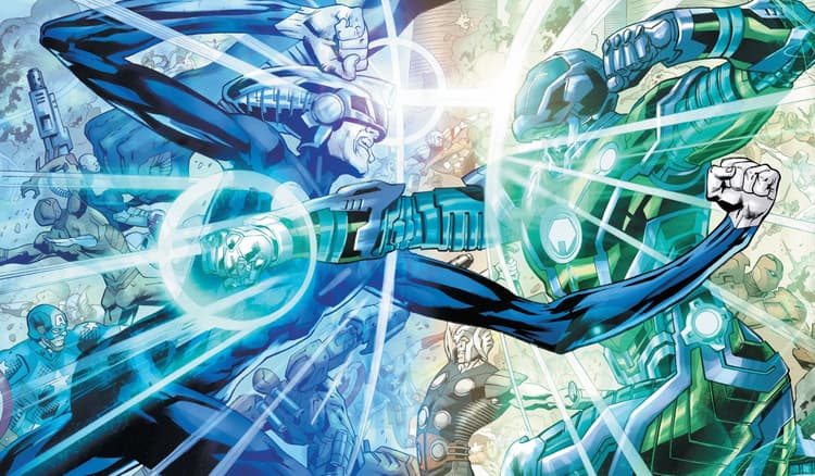 ULTIMATE INVASION (2023) #4 artwork by Bryan Hitch, Andrew Currie and Alex Sinclair