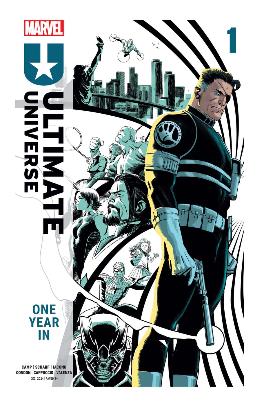 ULTIMATE UNIVERSE: ONE YEAR IN (2024) #1 cover by Rafael Albuquerque