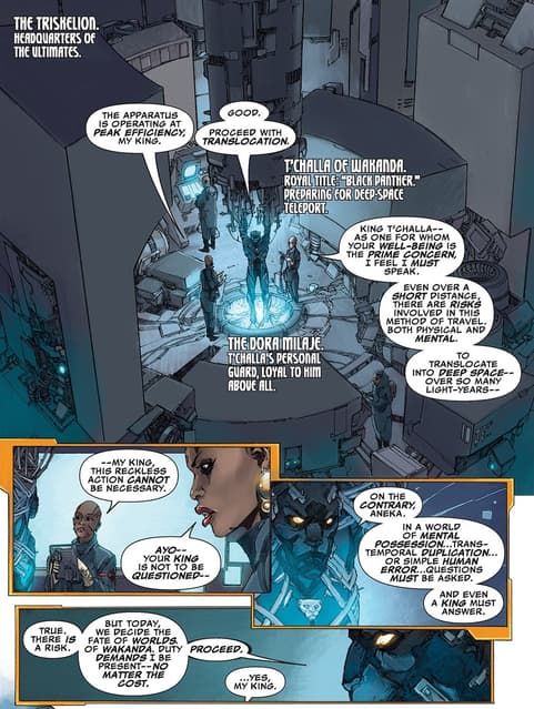 Ayo makes her case in ULTIMATES (2015) #2.