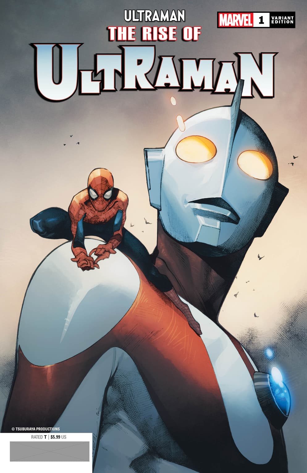 THE RISE OF ULTRAMAN #1 variant cover by Olivier Coipel