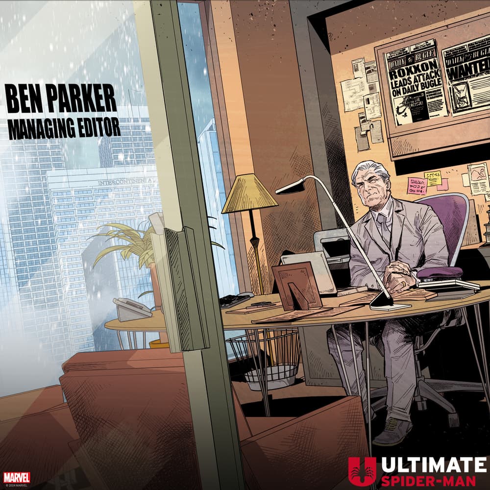 ULTIMATE SPIDER-MAN #1: Ben Parker teaser image by Marco Checchetto