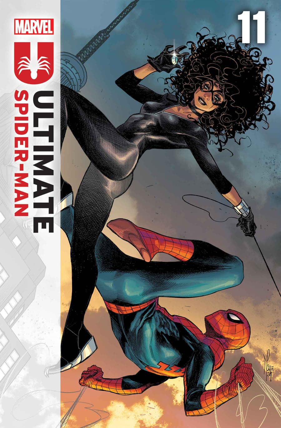 ULTIMATE SPIDER-MAN #11 cover by Marco Checchetto