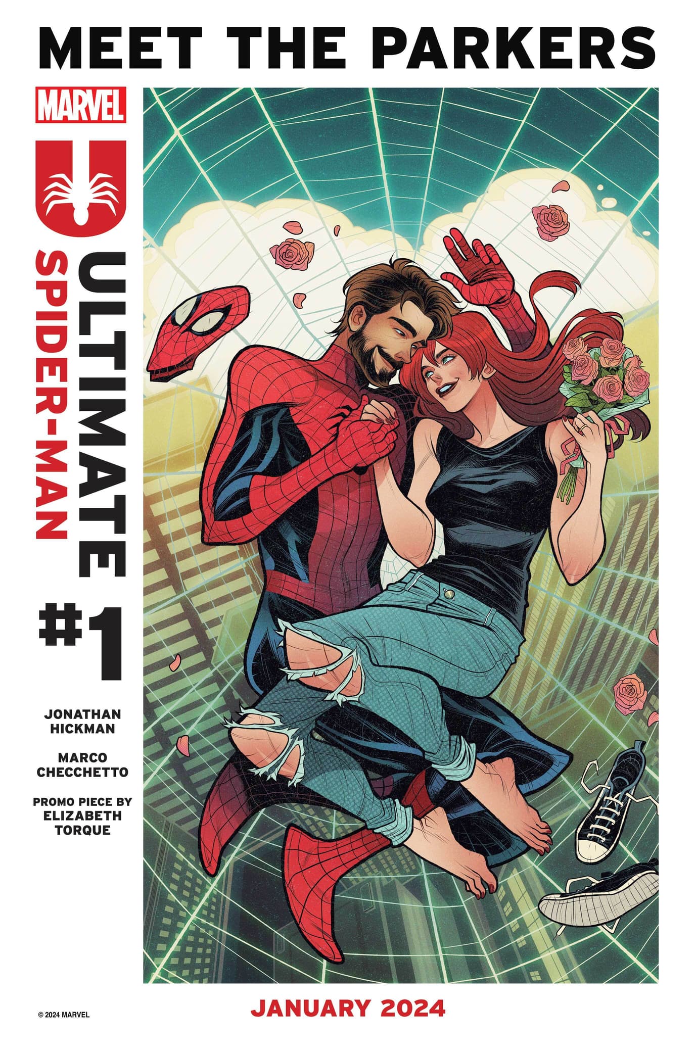 ULTIMATE SPIDER-MAN #1 variant cover by Elizabeth Torque