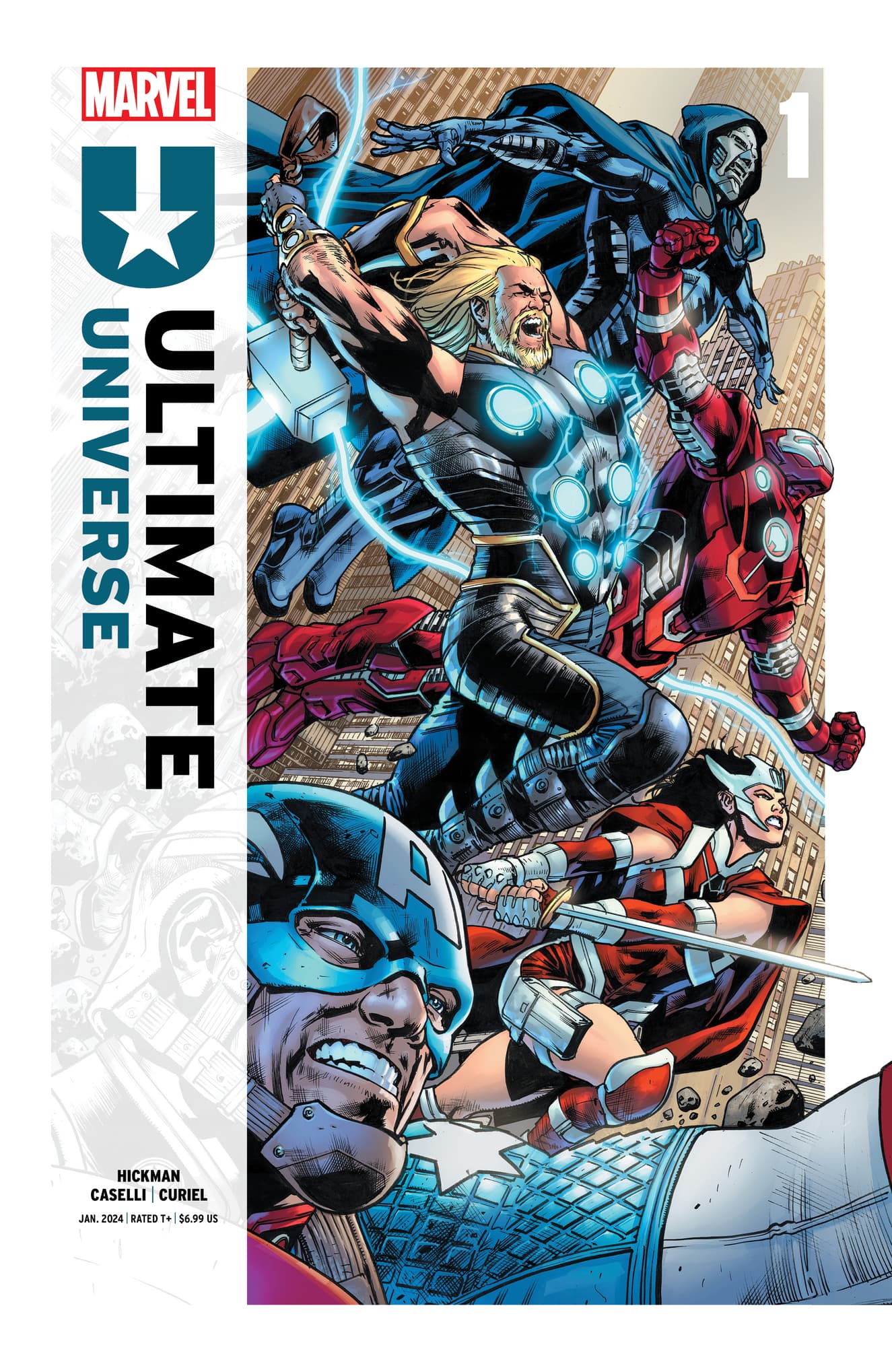 ULTIMATE UNIVERSE #1 COVER BY BRYAN HITCH