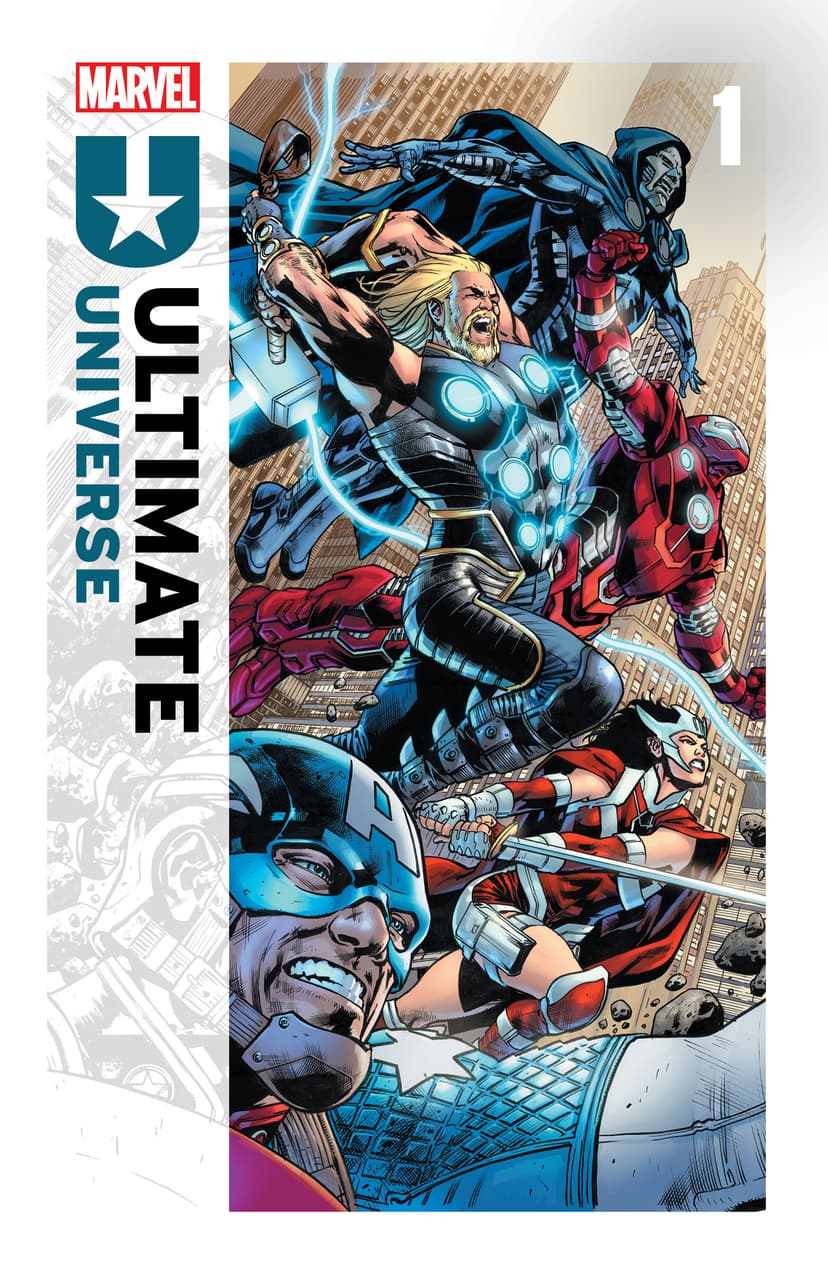 ULTIMATE UNIVERSE (2024) #1 cover by Bryan Hitch