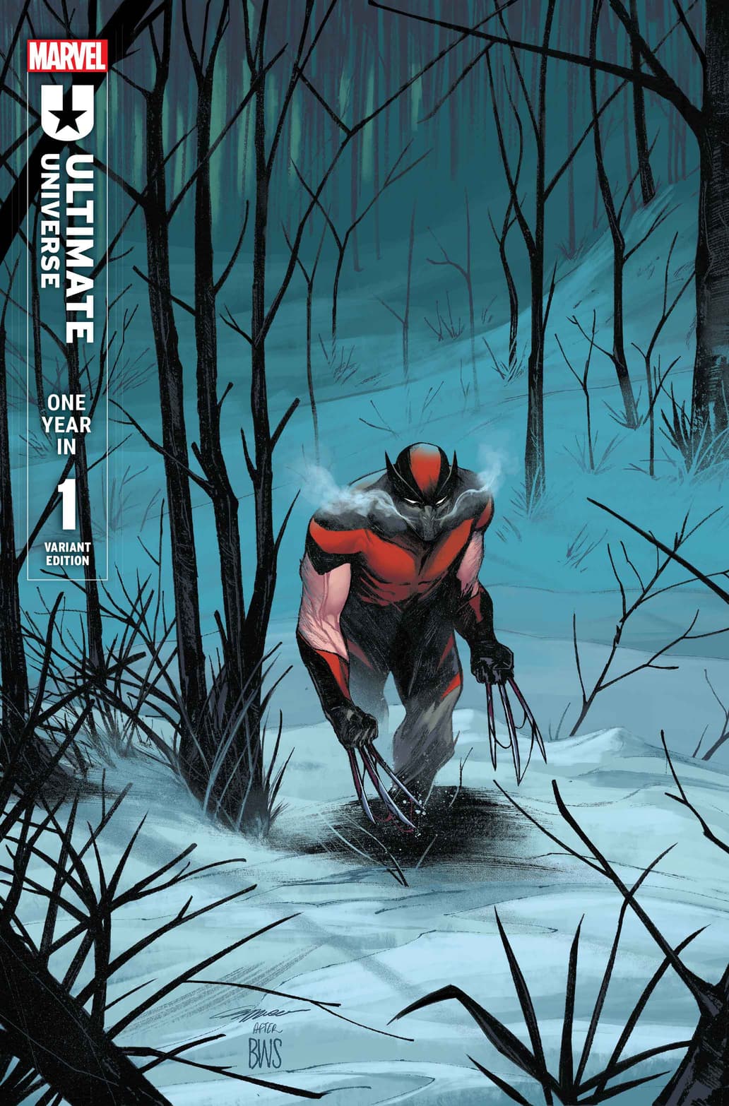 ULTIMATE UNIVERSE: ONE YEAR IN #1 Spoiler Variant Cover by ALESSANDRO CAPPUCCIO